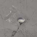 Amerock | Cabinet Knob | Clear/Golden Champagne | 1-3/4 inch (44 mm) Length | Glacio | 1 Pack | Drawer Knob | Cabinet Hardware (Oval)