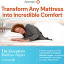 Dormeo The Essentials Mattress Topper, King, 2-Inch with Octacell Technology, Plush Comfort, Breathable, Cooling Foam Mattress