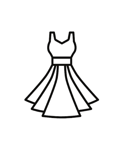 Women's Dress Long Green Size M