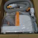 Dog Grooming Vacuum, Dog Grooming Kit with Pet Clippers, 12,000Pa Pet Hair Vacuum for Dogs, Low Noise Home Cleaning Tool in 1, PG10 (Orange)