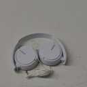 Sony ZX Series Wired On-Ear Headphones with Mic, White MDR-ZX110AP