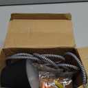 Modern Wall Lamp with Plug in Cord for Bedrooms Hallway Living Room, Indoor Contemporary Mounted Lighting Fixture,Nordic Bedside Rotatable Reading Lights, Up Down Black Wooden Sconces with Switch