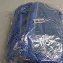 24 Inch Dust Mop Head: Replacement Medium Washable Commercial Mop Head Sweeper and Janitorial Replacement Blue (Blue - 24 Inch, 3 Pack)