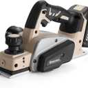 Cordless Electric Hand Planer for Makita (Bare Tool), Brushless Motor, 15000RPM Power Wood Planer with Edge Guide and Dust Bag, 3-1/4 Inch Planing Width, Ideal for Wood Chamfer