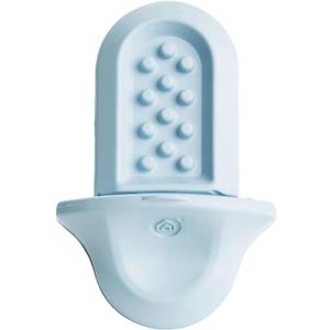 Diggs Groov Crate Training Aid for Puppies and Nervous Dogs Calming Lick Mat for Crate Training & Separation Puppy Enrichment Toy with Freezer Shell BPA-Free (Ice) Pink