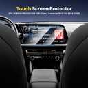 Karltys 2PCS Screen Protect for 2027-2024 Chevy Traverse & Silverado EV Accessories for 17.7" Touchscreen & 11" Dash, [No Glare & Fingerprint] Tempered Glass (Fits LS/LT/Z71/RS/High Country)