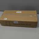 Calmootey Double Rod Clothing Garment Rack, Rolling Hanging Clothes Rack, Portable Clothes Organizer for Bedroom, Living Room, Clothing Store, Black