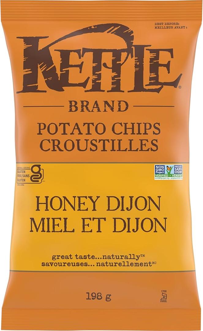 Potato Chips Honey Dijon – Kettle Brand – 198gr Jan 24/2026 1Pcs