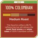 Don Francisco's Decaf 100% Colombia Coffee Pods, 24 Count, Medium Roast, Compatible with Keurig Brewers