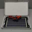 POWOXI Upgraded 7.5W-Solar-Battery-Trickle-Charger-Maintainer-12V Portable Waterproof Solar Panel Trickle Charging Kit for Car, Automotive, Motorcycle, Boat, Marine, RV,Trailer, Snowmobile, etc.