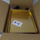 Salon Tray, Golden Salon Tray, Tattoo Tray on Wheels, Metal Dental Rolling Tray, Services Tray Height-Adjustable, Tattoo Tray, Medical Tray, Dental TrayGolden