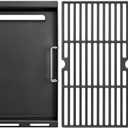 Full Size Griddle Inserts for Char-Broil Performance 6 Burner Grill, Flat Top Griddle for Charbroil Grill 463245917 463238218 463276517 466245917 463347017,Replace for G470-0002-W1 G470-0003-W1