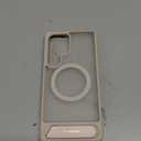 TORRAS Strong Magnetic & Seamless Stand for Samsung Galaxy S25 Ultra Case, Fit for MagSafe, Mil-Grade Drop Protection, Kickstand for Samsung Galaxy S25 Ultra Case, Translucent Gold Edge