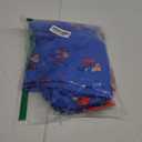 Women's Killer Doll Costume,Blue Cartoon Jumpsuit with Striped Shirt, Movie Inspired Cosplay Outfit (X-Large)