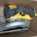 DEWALT 20V MAX Circular Saw, Cordless Sidewinder Style Portable, 6-1/2-Inch Blade, 5150 RPM, 0-50 Degree Bevel Capability, Battery Not Included (DCS391B)