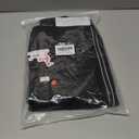 LAZAWG Women Sauna Suit Sweat Shirt Long Sleeve Sweat Jackets for Fitness Gym Running Exercise Slimming (XX-Large, Black-5088)