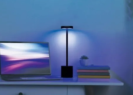 Merkury Innovations Metal LED Touch Lamp - Muticolor & Black 10.5 in Merkury Innovations Metal LED Touch Lamp - Muticolor & Black 10.5 in