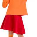 Halloween Costume for Girls - Deluxe Red Skirt Set with Wig, Magnifier Glasses, Socks & Accessories, XL(11-12Years)