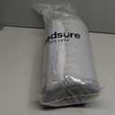 Bedsure Fluffy Flannel Duvet Cover Set - Faux Fur Comforter Cover Queen Size, Gray Warm Plush Bedding for Winter, 3-Piece Set with Zipper Closure (90"x90") and 2 Pillow Shams