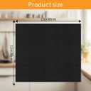 Oven Liners for Emeril Lagasse 26 QT Air Fryer, 12"x12" Oven Liner for Bottom of Oven Non-Stick Heat-Resistant Reusable Mats for Ninja Breville Cuisinart Air Fryer Toaster Oven, 4 Pack