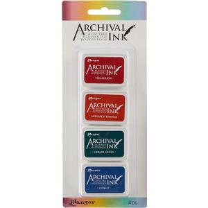 Ranger RGRAIMK.57673 Archival Mini Ink Pad Set 1 Archival Ink Pad Set Mini 1