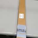 1 Inch Blackout Curtain Rods for Windows Patio, Adjustable Room Divider Curtain Rod Wall Mount & Ceiling Mount for Indoor & Outdoor, Black, 28" to 48"