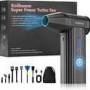 Electric Dust Blower Compressed Air Spray, 3-Speed Electric Air Duster, Super Power Turbo Blower with 8000 mAh Battery, Cleaning Brush and Quick Charge, Jet Fan for PC Cleaning Kit, Keyboard, Car