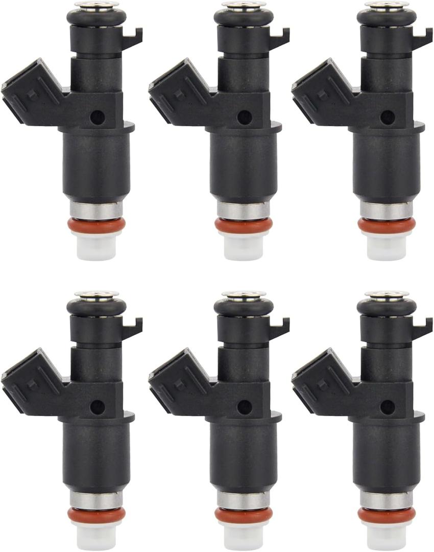 6PCS Fuel Injectors Compatible with 2012-2015 Honda Pilot 3.5L Replace # FJ1204 84212400