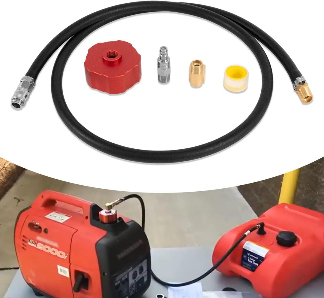 Single System Clam Kit HND1.2CS Fit for Honda EU1000i and EU2000i Generators, Extended Fuel System Kit Replace for HND1.2CS Single System Clam Kit