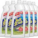 Soft Scrub Antibacterial Cleaner with Bleach Surface Cleanser, 36 Ounce (Pack of 6)