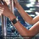 6 Pack Sport Bands Compatible with Apple Watch Bands 38mm 40mm 41mm 42mm 44mm 45mm 46mm 49mm for Women Men, Soft Wristband Silicone Sport Strap for iWatch Bands Series 11 10 9 8 7 6 5 4 3 2 1 Ultra SE (Black/ Starlight/ Pink Sand/ Milk Tea/ Smoke Violet/ Succulent)