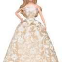 2 x Hallmark Keepsake Christmas Ornament, Holiday Barbie, Gifts for Barbie Fans