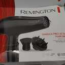 Remington Damage Protection Hair Dryer with Ceramic Ionic Tourmaline Technology, Black, Diffuser and Concentrator, 3 Piece Set