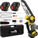 Mini Chainsaw Cordless - 8-Inch Handheld Chainsaw Dominican