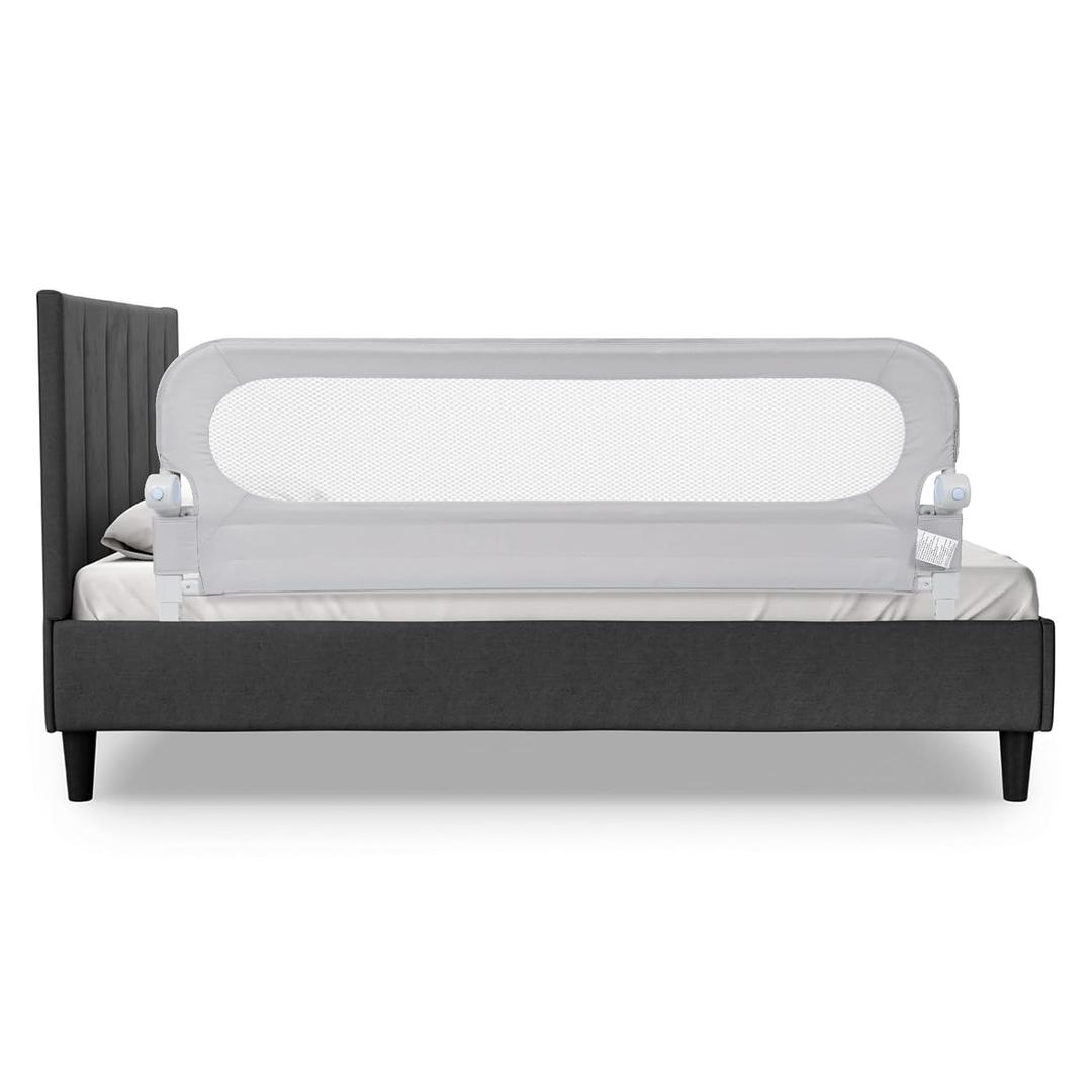 Y- Stop Toddler Bed Rails Baby Bed Rail Guard for Queen Bed, King, Full Size, & Twin, Thick Mattress, Extra Long Adjustable Bed Rails for Toddlers, Elderly Adults (59''x 35'')