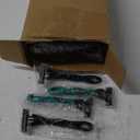 50 Pcs Men's Disposable Razors Bulk 3 Blade Men Razors for Head Sensitive Skin Comfortable Shave