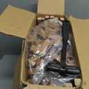 EnHomee Plant Stand Indoor Large Plant Stand Outdoor 5 Tiers Wood Tiered Plants Shelf for Multiple Plants with 10-15 Potted for Living Room Patio Balcony Yard Garden 34.3" W x 11.8" D x 47.2" H