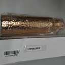 Copper Water Bottle (34oz/1000ml) 100% Pure Handmade Hammered Ayurvedic Pure Copper Vessel for Drinking Heavy Duty & Leak-proof