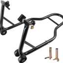 H RUO Motorcycle Stand Rear Combo Wheel Lift Stands, 500Lbs Capacity