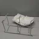 Ceramic Fruit Bowl for Kitchen Counter, 3 Tier Ceramic Serving Bowls with Metal Stand, Fruit Basket Stand Fruit Serving Tray Set for Vegetable Storage, Candy Snack Dessert Cake (White)