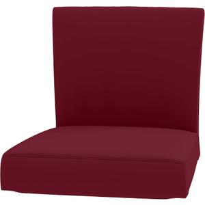 The Heavy Duty Cotton Henriksdal Bar Stool with Backrest Cover Replacement is Made Compatible for IKEA Henriksdal Bar Stool Chair Cover Or Slipcover (Wine Red)