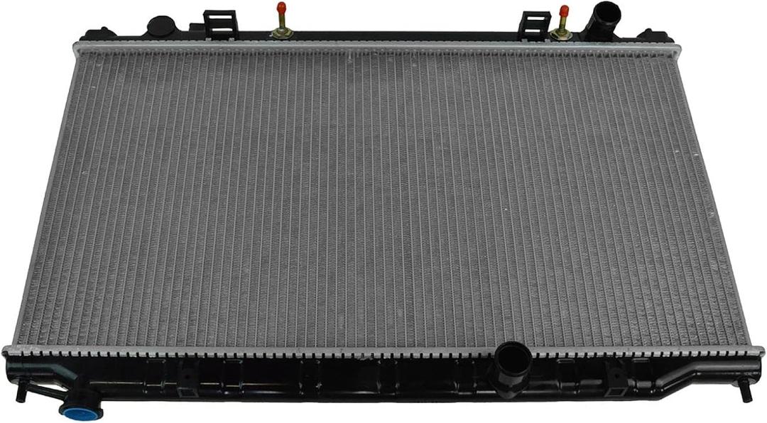 TRQ Radiator Assembly Aluminum Core Compatible with 02-06 Nissan Altima CU2414 NI3010188