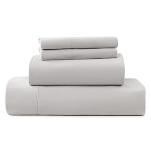 UGK Cali King Sheet Set 4-Piece Luxury Cooling Sheets Deep Pockets Premium Bedding with 2 Shams Hypoallergenic Machine Washable Soft Lightweight Bed Set for Room, California King, Stone Grey