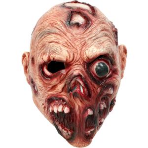 Bulex Halloween Scary Zomie Mask Bloody Old Man Mask Horror Monster Latex Mischief Cosplay Costume Haunted House Escape Room Prop