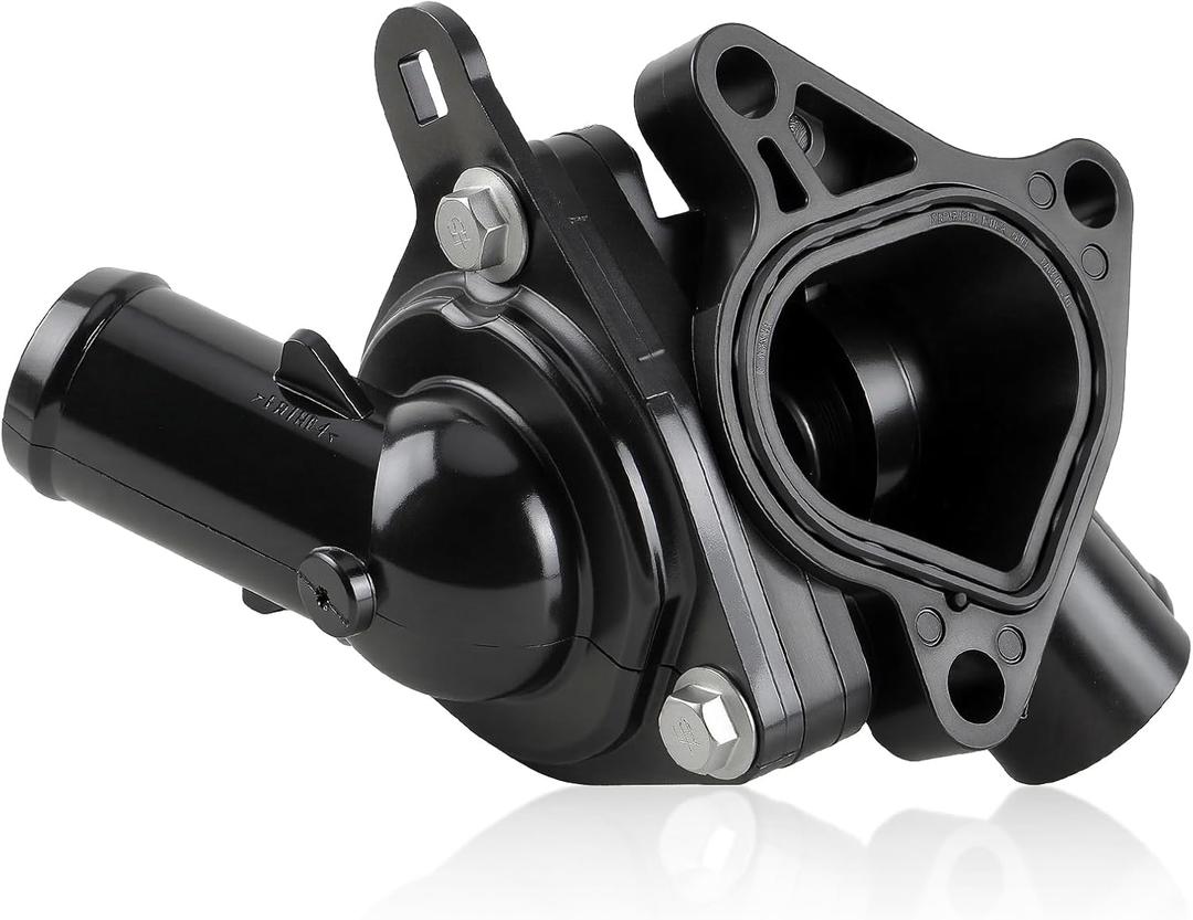 MOTOALL 19320-PNA-003 Engine Coolant Thermostat Housing Fit for Honda Civic 2.0L 2002-2005 for Honda CR-V 2.4L 2002-2006 for Acura RSX 2.0L 2002-2006 Replaces 19301-PNA-003