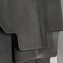 First- and Second-Row Carpeted Floor Mat Package in Jet Black (for Models with Second-Row Captain's Chairs)
