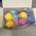 24 Pack Slow Rising Stress Cube , Dough Stress Balls Soft Fidget Squishy Toys for Anxiety Relief, Pull Stretch Classroom Prize Party Favors Toys for Kids