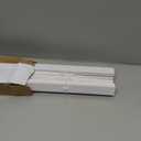 LazBlinds Cordless 1" Vinyl Mini Blinds, 28" W x 72" H, White