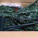 Costway 7Ft Pre-Lit Artificial Christmas Tree Hinged 100/150/350/500/750/1000 LED Lights