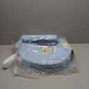 My Brest Friend Professional Nursing Pillow | Ergonomic Breastfeeding Pillows | Ideal for Lactation Consultants, NICUs & More | Breastfeeding Essentials | Handy Side Pocket & Easily Wipes Clean, Blue (Original)